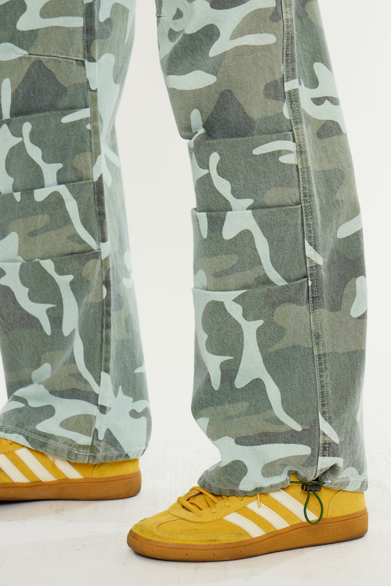 Melinda High Rise Ruched Parachute