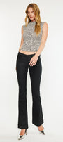 Scarlett Low Rise Coated Bootcut Jeans - Official Kancan USA