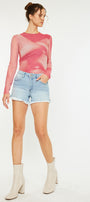 Lucetta Ultra High Rise Mom Shorts - Official Kancan USA