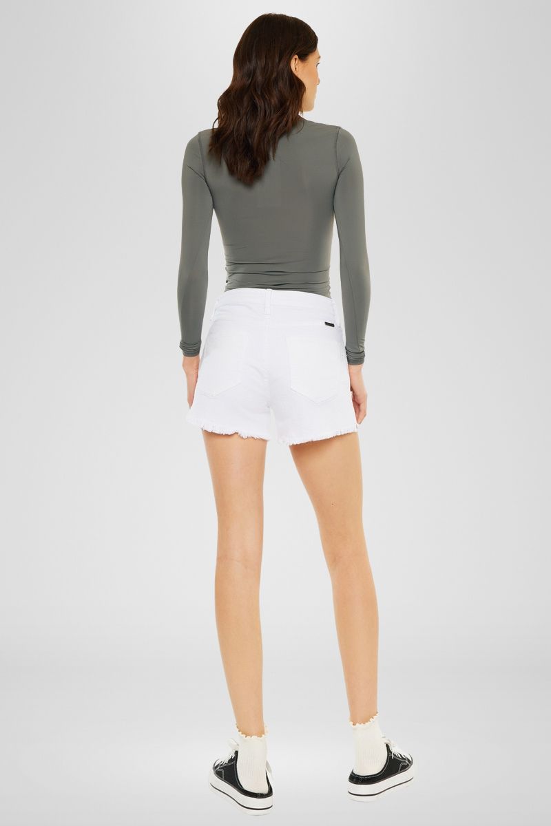 Lucetta Ultra High Rise Mom Shorts - Official Kancan USA