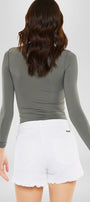Lucetta Ultra High Rise Mom Shorts - Official Kancan USA