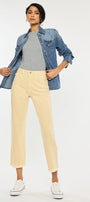 Peppermint High Rise Cropped Straight - Official Kancan USA