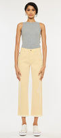 Peppermint High Rise Cropped Straight - Official Kancan USA