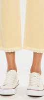 Peppermint High Rise Cropped Straight - Official Kancan USA