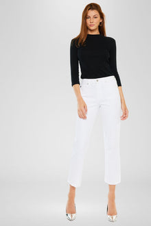  Zahra High Rise Cropped Straight Leg Jeans - Official Kancan USA