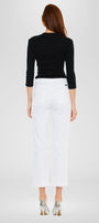 Peppermint High Rise Cropped Straight Leg Jeans - Official Kancan USA