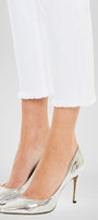 Peppermint High Rise Cropped Straight Leg Jeans - Official Kancan USA