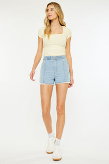  Jiana High Rise Paperbag Shorts - Official Kancan USA