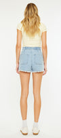 Jiana High Rise Paperbag Shorts - Official Kancan USA