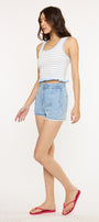 Jiana High Rise Paperbag Shorts - Official Kancan USA