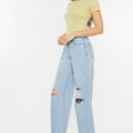 Mariyah Ultra High Rise Cropped  Wide Leg Jeans - Official Kancan USA