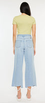Mariyah Ultra High Rise Cropped  Wide Leg Jeans - Official Kancan USA