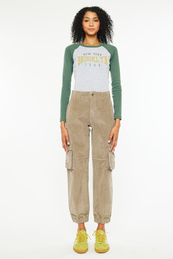 Millie High Rise Cargo Joggers - Official Kancan USA