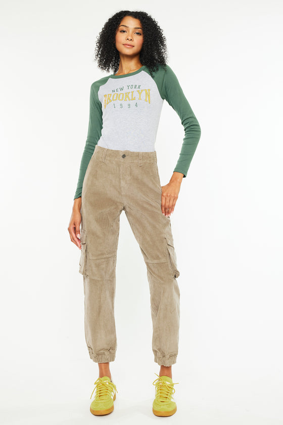 Millie High Rise Cargo Joggers - Official Kancan USA