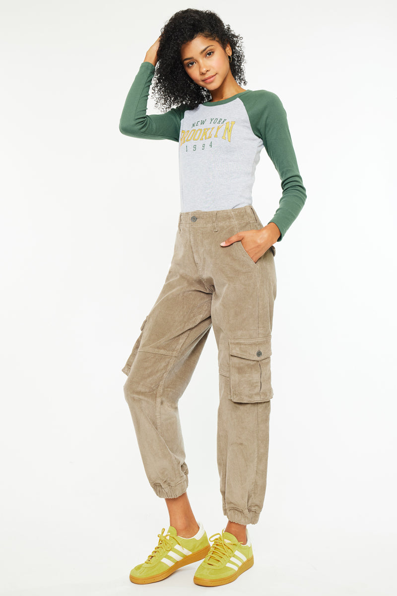 Millie High Rise Cargo Joggers - Official Kancan USA