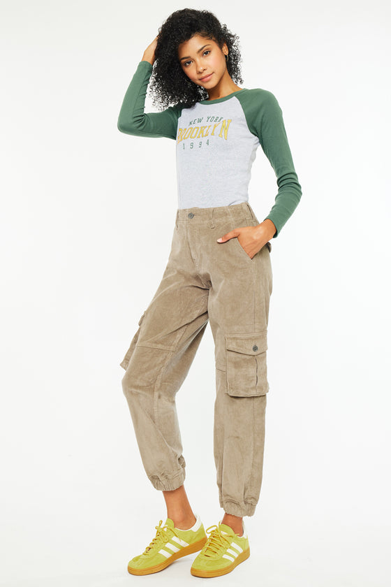 Millie High Rise Cargo Joggers - Official Kancan USA