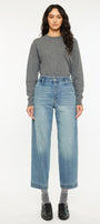 Devina Ultra High Rise Tapered Leg Jeans - Official Kancan USA