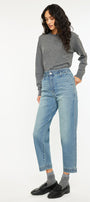 Devina Ultra High Rise Tapered Leg Jeans - Official Kancan USA