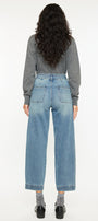 Devina Ultra High Rise Tapered Leg Jeans - Official Kancan USA