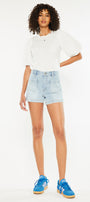 Jen High Rise Trouser Shorts - Official Kancan USA