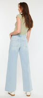 Mona High Rise Wide Leg Jeans - Official Kancan USA