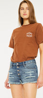 Presley Mid Rise Boyfriend Shorts - Official Kancan USA