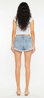 Presley Mid Rise Boyfriend Shorts - Official Kancan USA