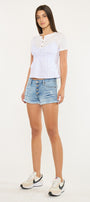 Presley Mid Rise Boyfriend Shorts - Official Kancan USA