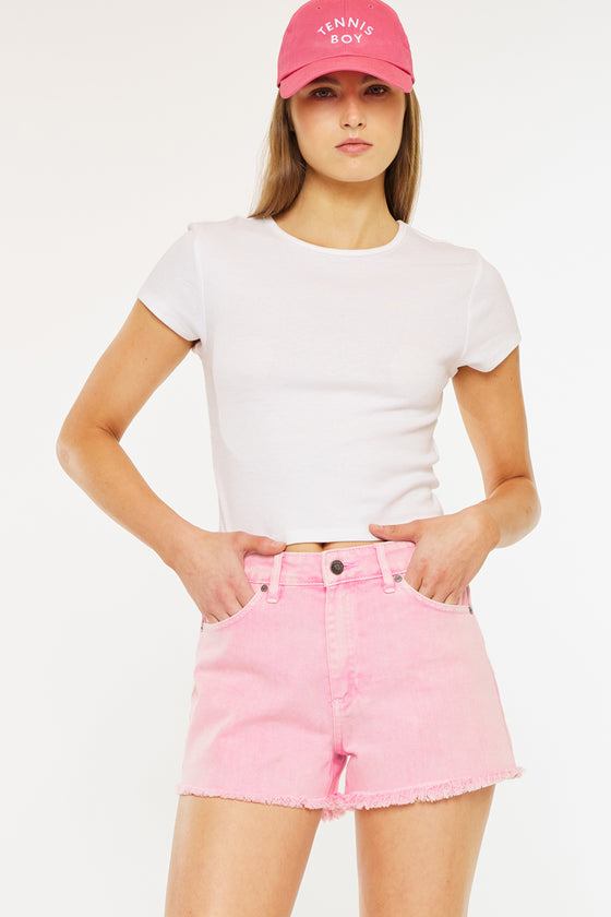 Octavia High Rise Shorts - Official Kancan USA