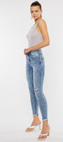 Kara High Rise Ankle Skinny Jeans - Official Kancan USA