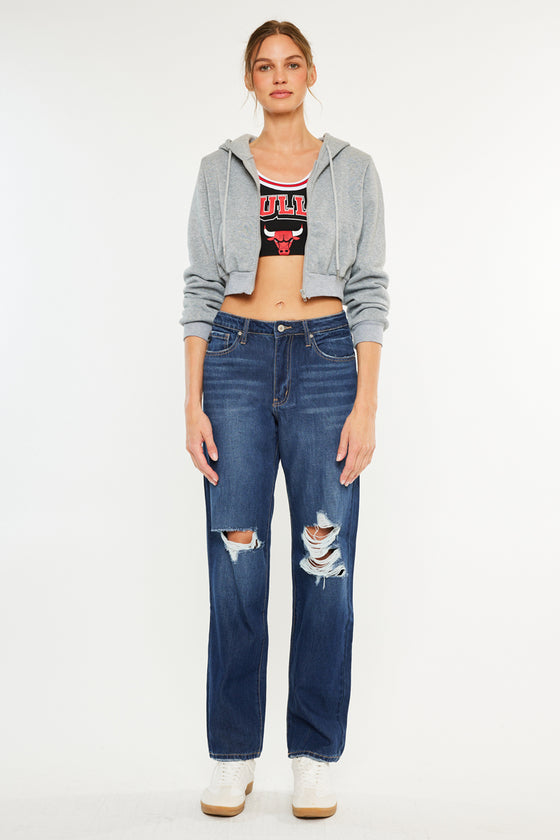 Wrene Ultra High Rise 90's Boyfriend Jeans - Official Kancan USA