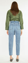 Blossom Ultra High Rise Belted Mom Jeans - Official Kancan USA