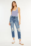 Kerrigan Ultra High Rise Mom Jeans - Official Kancan USA