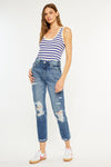 Kerrigan Ultra High Rise Mom Jeans - Official Kancan USA