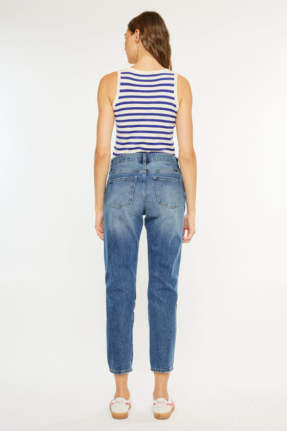 Kerrigan Ultra High Rise Mom Jeans - Official Kancan USA