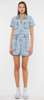 Victoria Short Sleeve Romper - Official Kancan USA