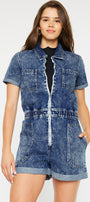 Victoria Short Sleeve Romper - Official Kancan USA