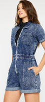 Victoria Short Sleeve Romper - Official Kancan USA