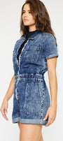 Victoria Short Sleeve Romper - Official Kancan USA