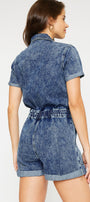Victoria Short Sleeve Romper - Official Kancan USA