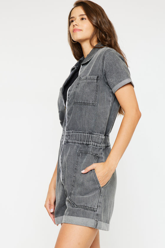 Victoria Short Sleeve Romper - Official Kancan USA