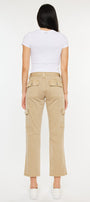 Lavinia High Rise Slim Straight Leg Caro Pants - Official Kancan USA