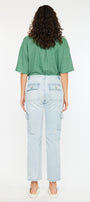 Felicity High Rise Slim Straight Leg Cargo Pants - Official Kancan USA