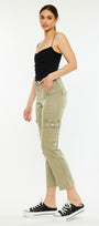 Lavinia High Rise Straight Cargo - Official Kancan USA