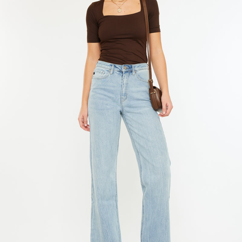 Starla Ultra High Rise Vintage 90's Flare Jeans - Official Kancan USA