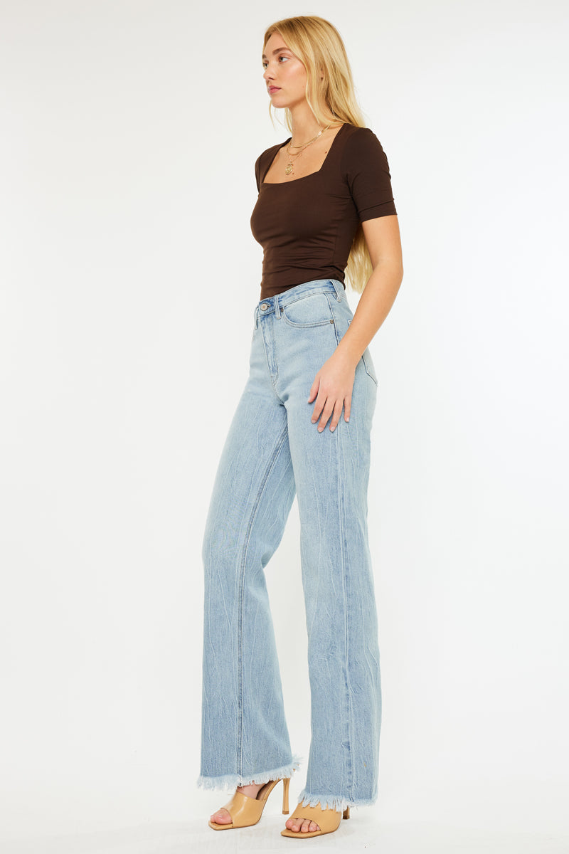 Starla Ultra High Rise Vintage 90's Flare Jeans - Official Kancan USA