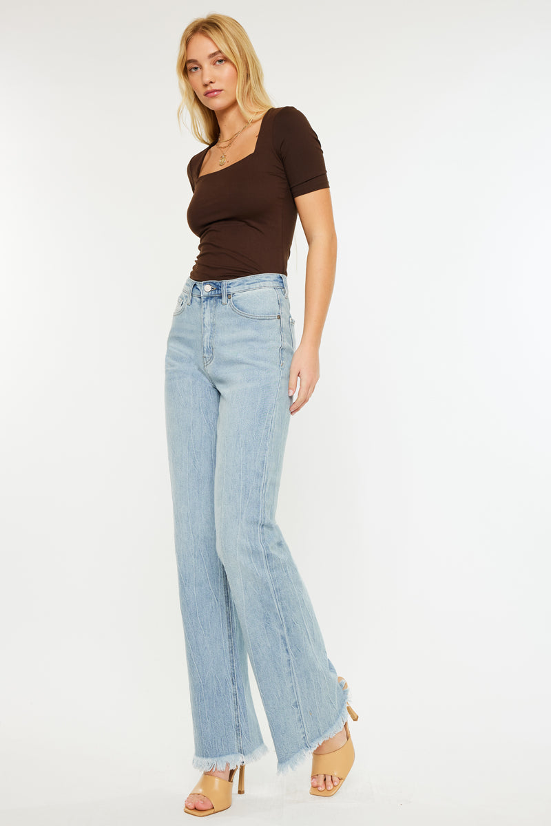 Starla Ultra High Rise Vintage 90's Flare Jeans - Official Kancan USA
