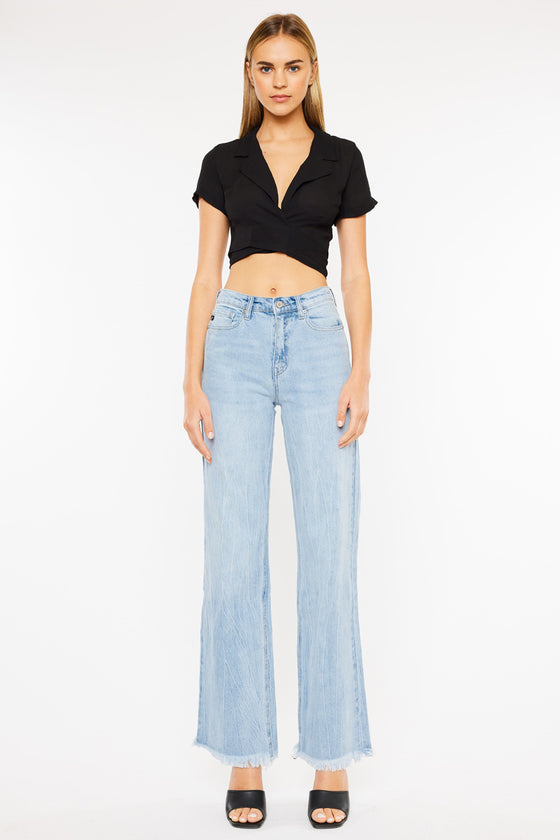 Starla Ultra High Rise Vintage 90's Flare Jeans