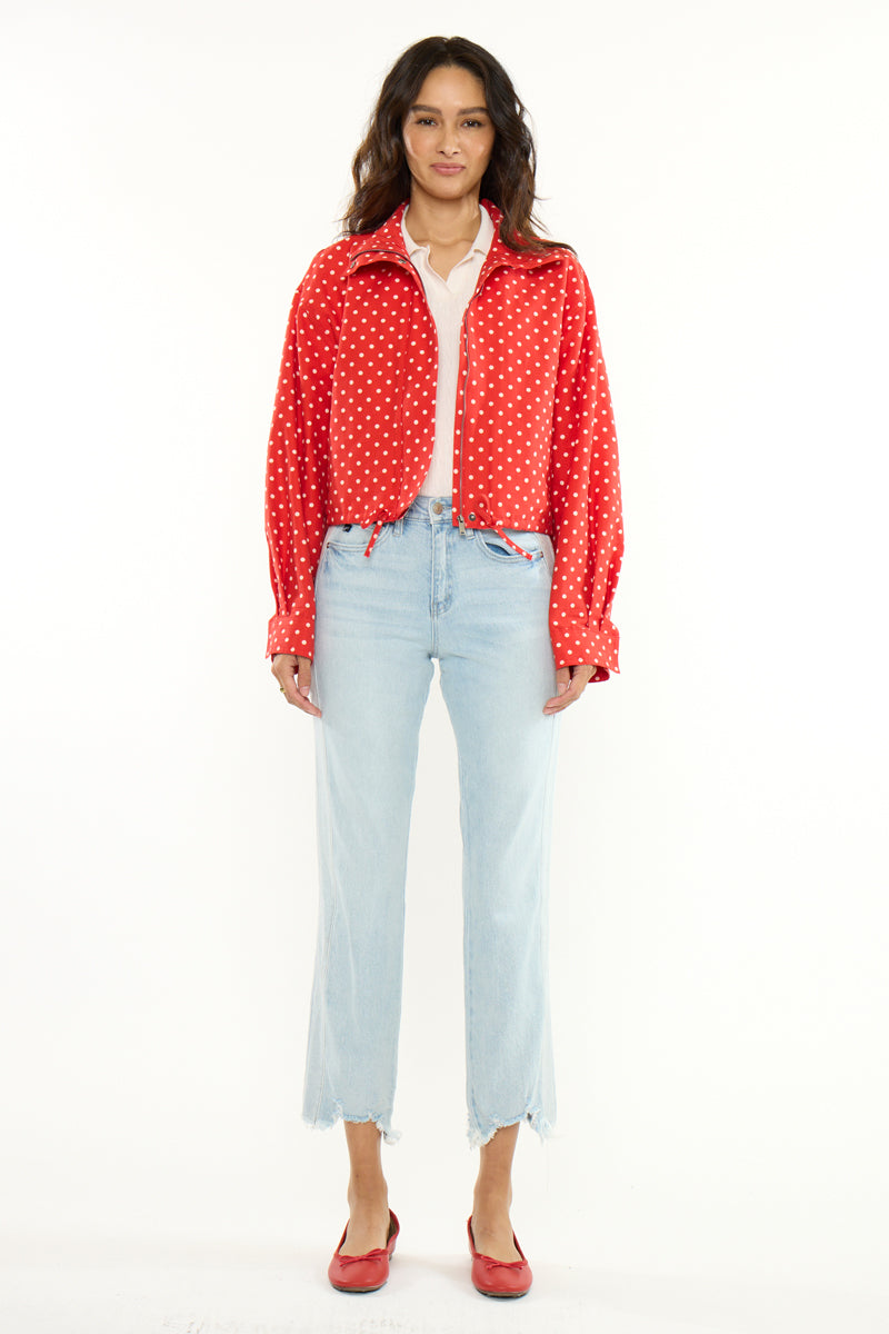 Erin High Rise Slim Straight