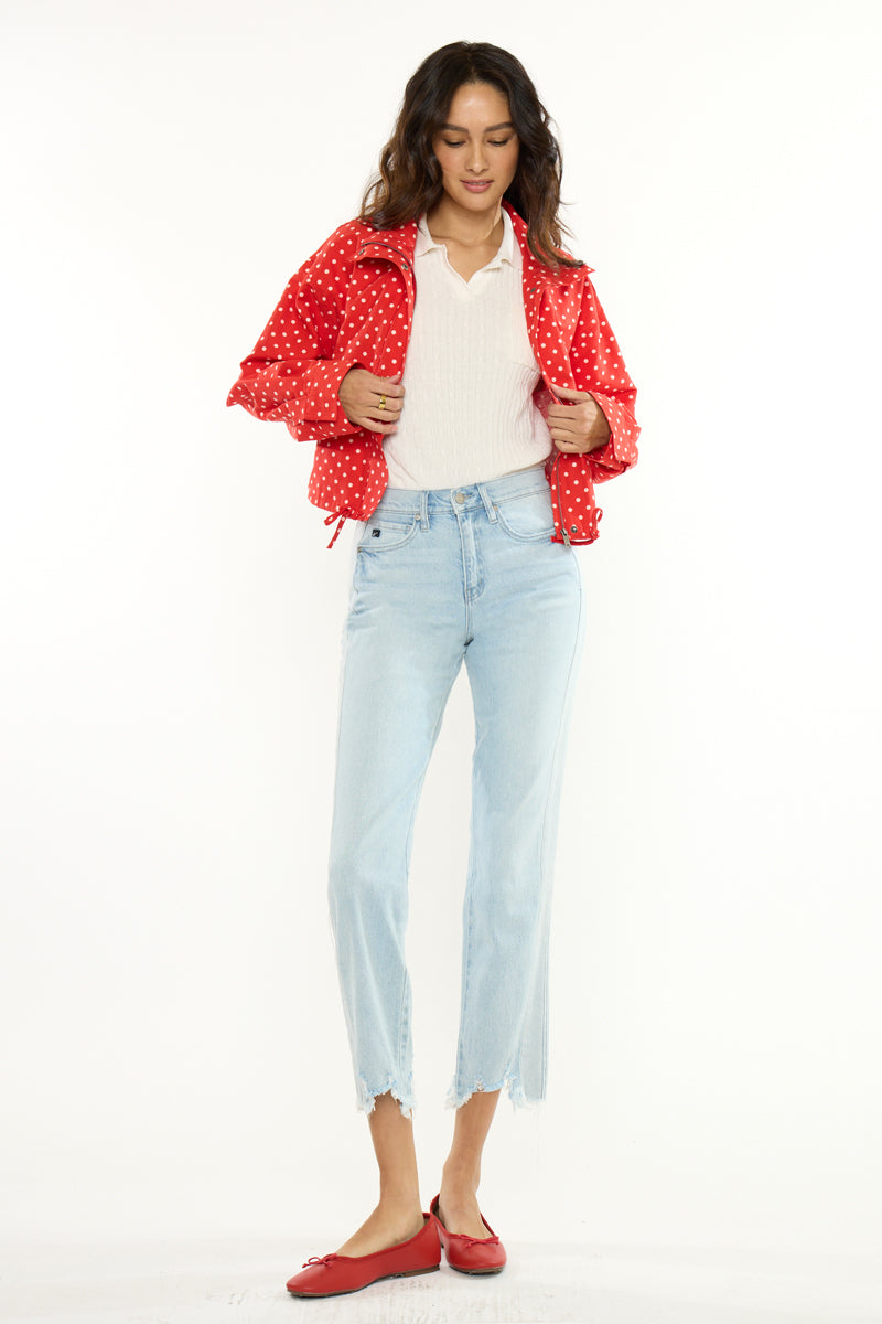 Erin High Rise Slim Straight